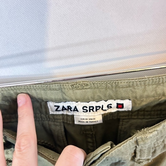 Zara Surplus Utility Cargo Pants SRPLS Women’s Size 31 Flight Pants Trousers - Picture 7 of 10